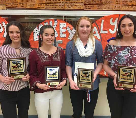 Lady Mustang, Bronco teams earn awards