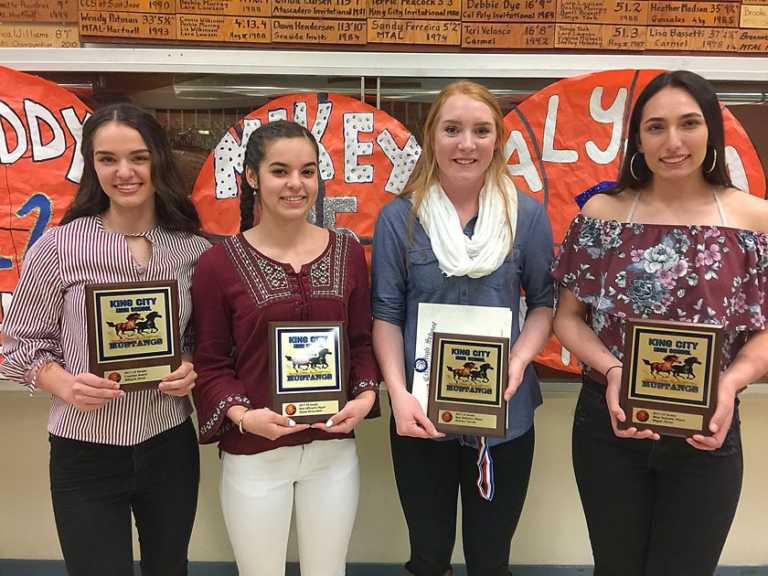 Lady Mustang, Bronco teams earn awards