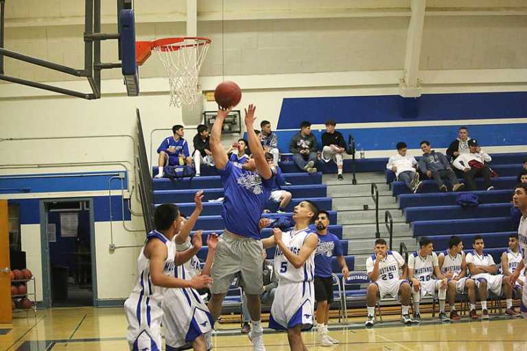 Mustangs play alumni