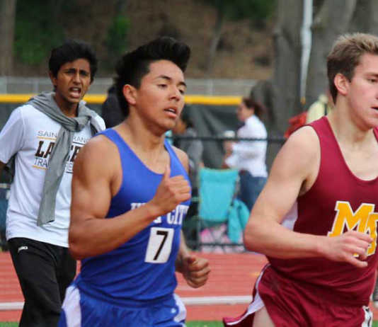 KC boys track team beat Carmel