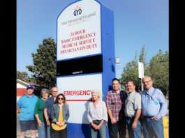 Mee Memorial Hospital Foundation donates new modern sign