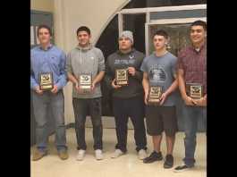 Football players earn honors and awards