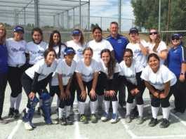 Lady Mustangs celebrate softball title