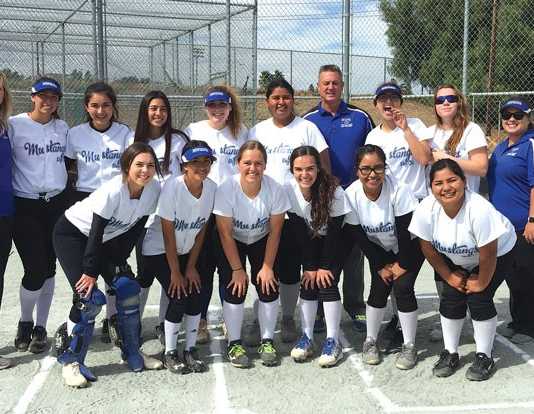 Lady Mustangs celebrate softball title