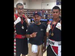 Boxers fight at Generation Next Showdown