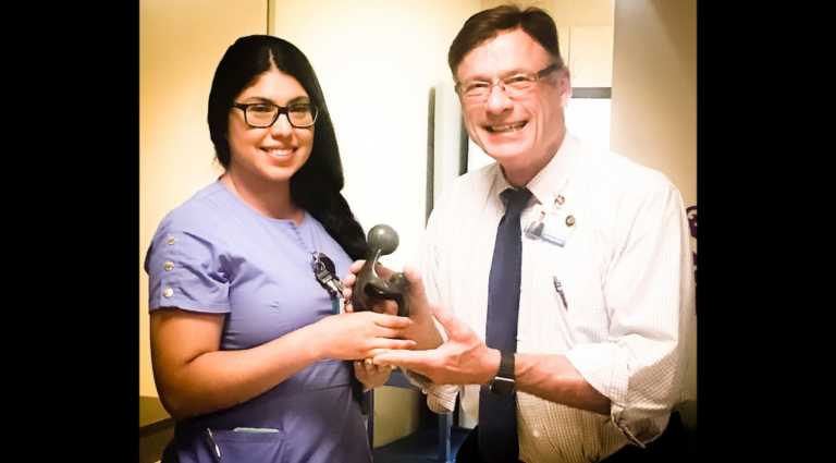 Mee Memorial nurse receives Daisy Award