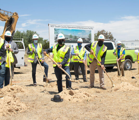 Monterey-Salinas Transit breaks ground on South County Operations and Maintenance Facility