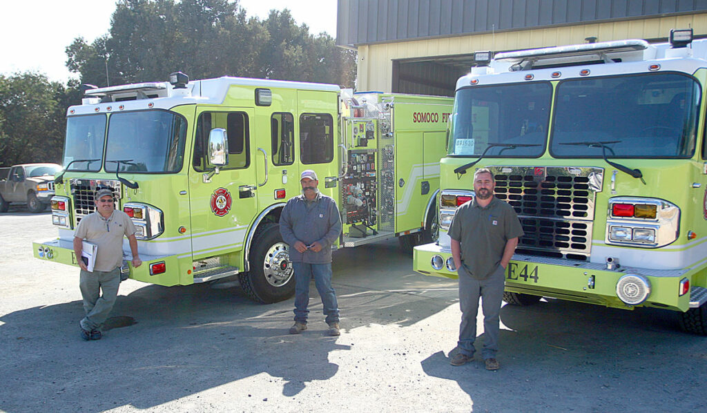 New fire engines arrive for South Monterey County Fire Protection
