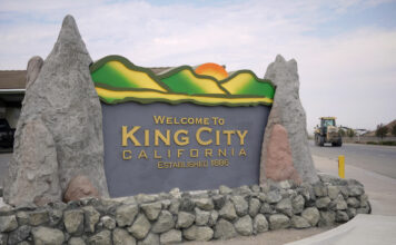 King City welcome sign