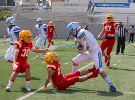 Palma Chieftains tame King City Mustangs, 48-20