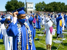 King City High seniors celebrate graduation at in-person ceremony