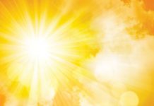 Weather sunny hot