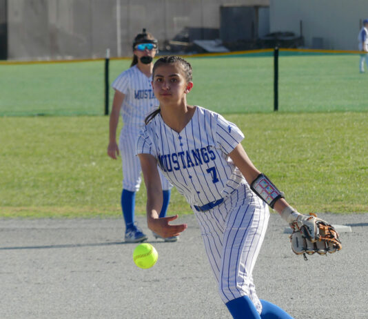 Softball | King City pitcher hits walk-off against Spartans