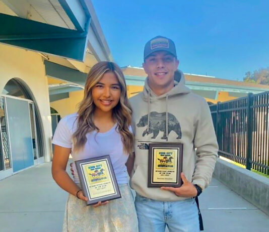 King City Mustangs name athletes of the year
