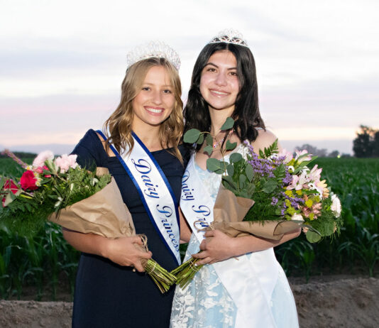 District 4 Dairy Princess and alternates crowned