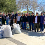 Image for display with article titled King City FFA Students Join Volunteers to Spruce Up Town