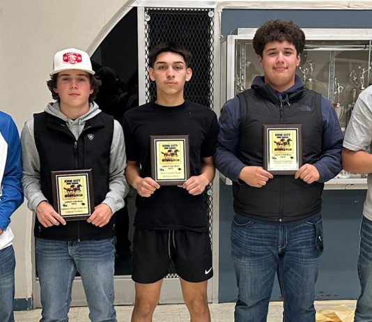 Football | King City Mustang players earn awards, all-league honors Mustang football awards