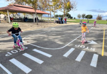 traffic garden bicycle scooter