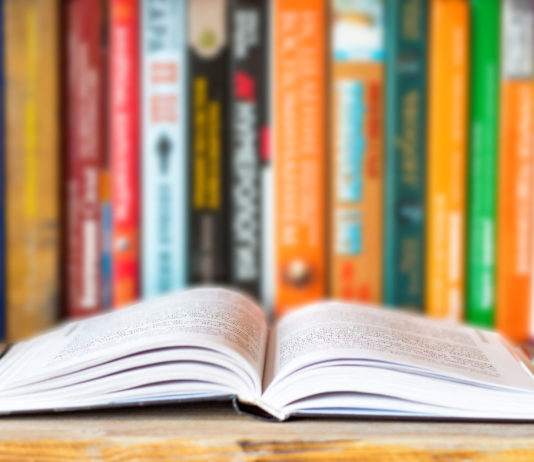 Library books reading