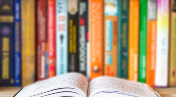Library books reading