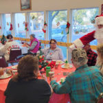 Image for display with article titled Santa pays special visit to King City seniors