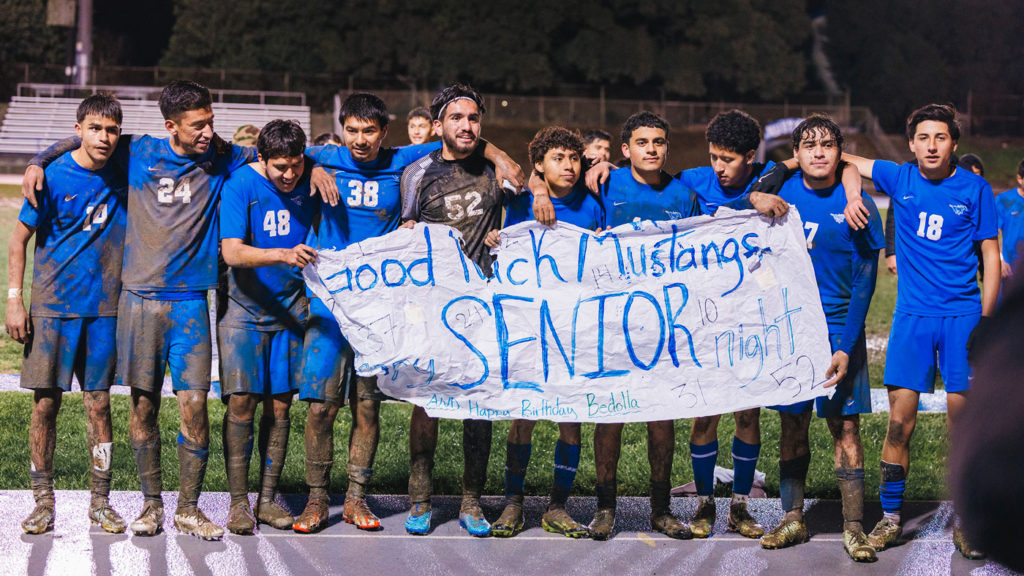 Image for display with article titled Boys’ Soccer | King City Mustangs claim Mission Division title