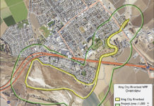 King City Riverbed Wildfire Prevention Plan Map