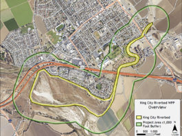 King City Riverbed Wildfire Prevention Plan Map