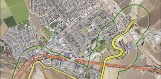 King City Riverbed Wildfire Prevention Plan Map