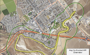 King City Riverbed Wildfire Prevention Plan Map