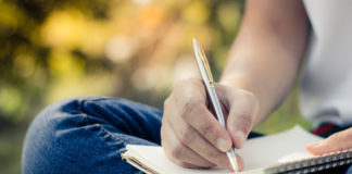 Youth poetry writing