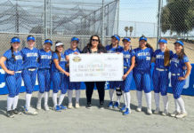King City High School softball donation