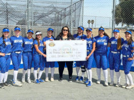 King City High School softball donation