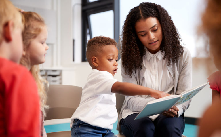 Child reading