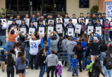 King City Mustangs soccer ceremony