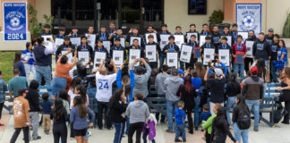 King City Mustangs soccer ceremony