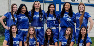 Lady Mustangs softball