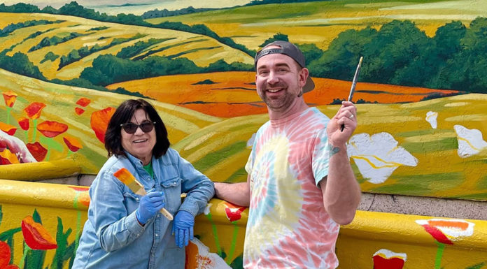 Mee Memorial Healthcare System mural