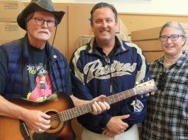 Guitars Not Guns donation