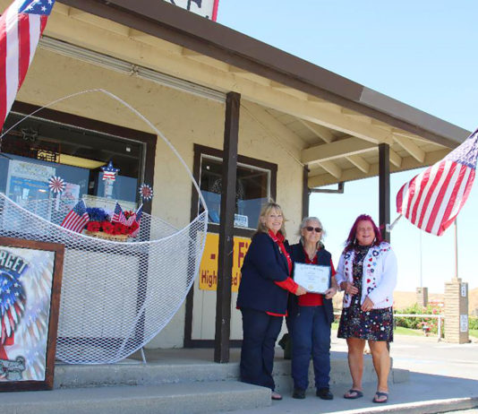 Old Glory award