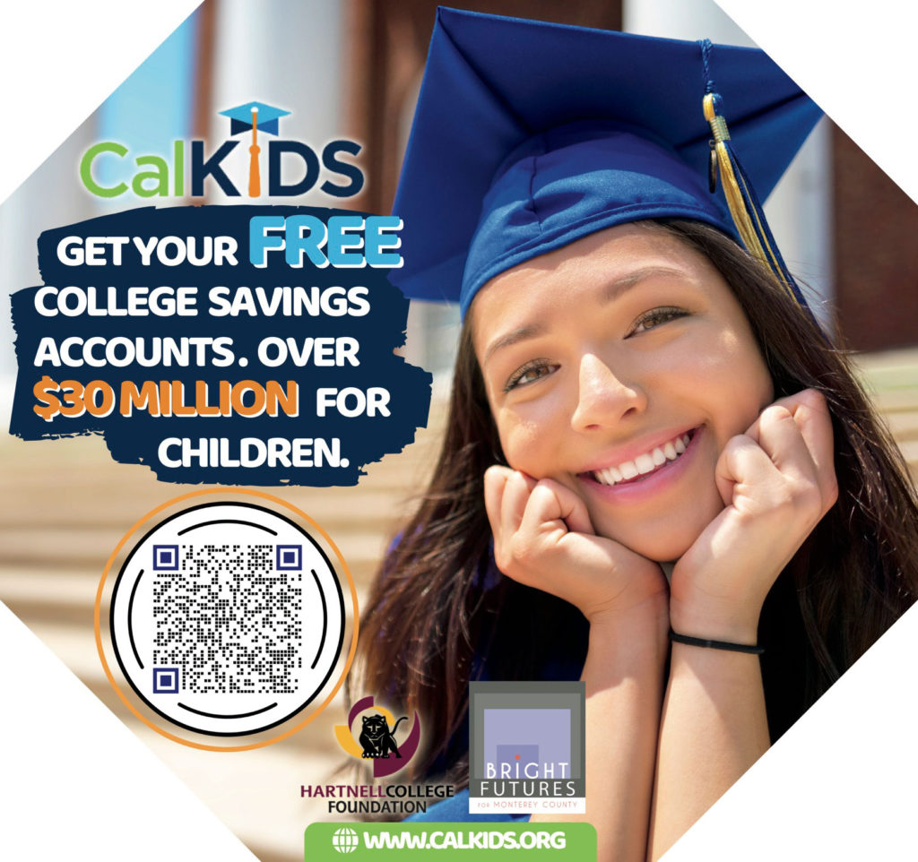 Image for display with article titled $33M in College Savings Available for Youth in Monterey County