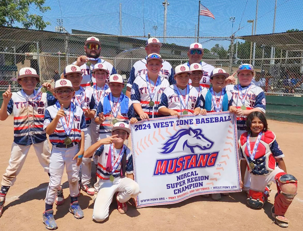 Image for display with article titled Salinas Valley Titans Shine at 2024 West Zone Baseball Mustang Championships