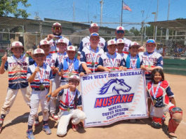 Salinas Valley Titans shine at 2024 West Zone Baseball Mustang Championships