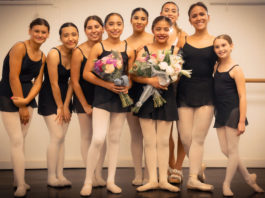 Monterey County Dance Theatre ballet dancers