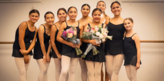 Monterey County Dance Theatre ballet dancers