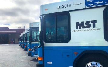 Monterey-Salinas Transit buses