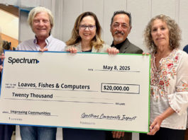 Loaves, Fishes & Computers celebrates $20K grant from Spectrum at Internet Awareness Day event in King City