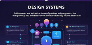 Modern online game interface showing consistent user experience elements like buttons, menus, and interactive prompts.