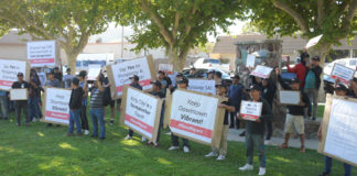 Farmworkers protest