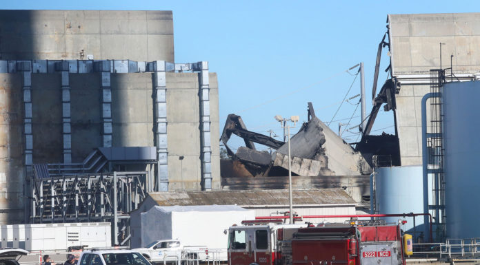 Moss Landing battery plant fire